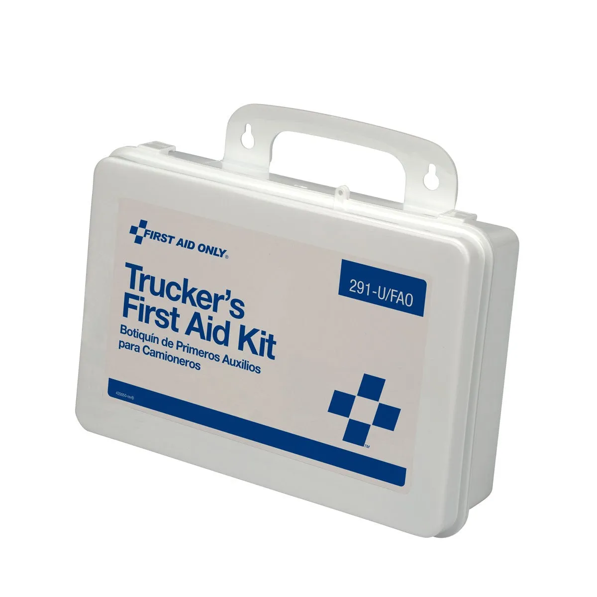 16 Unit Truckers First Aid Kit, Plastic Case - W-291-U/FAO