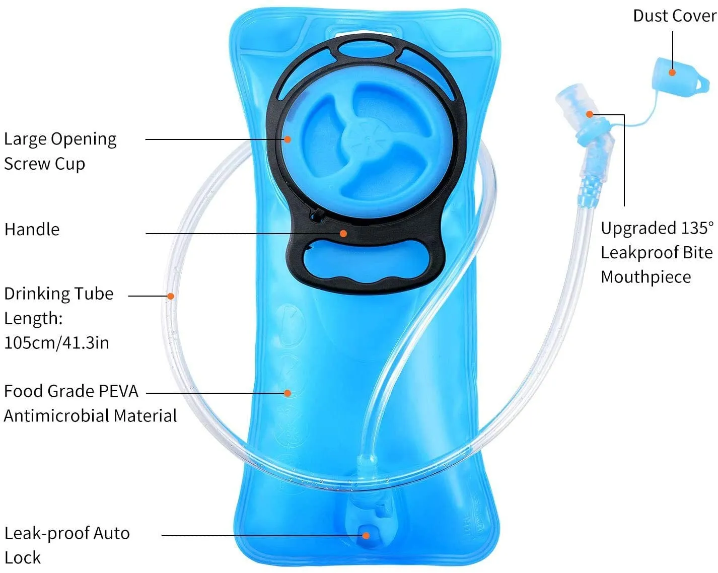 2 Liter Hydration Bladder