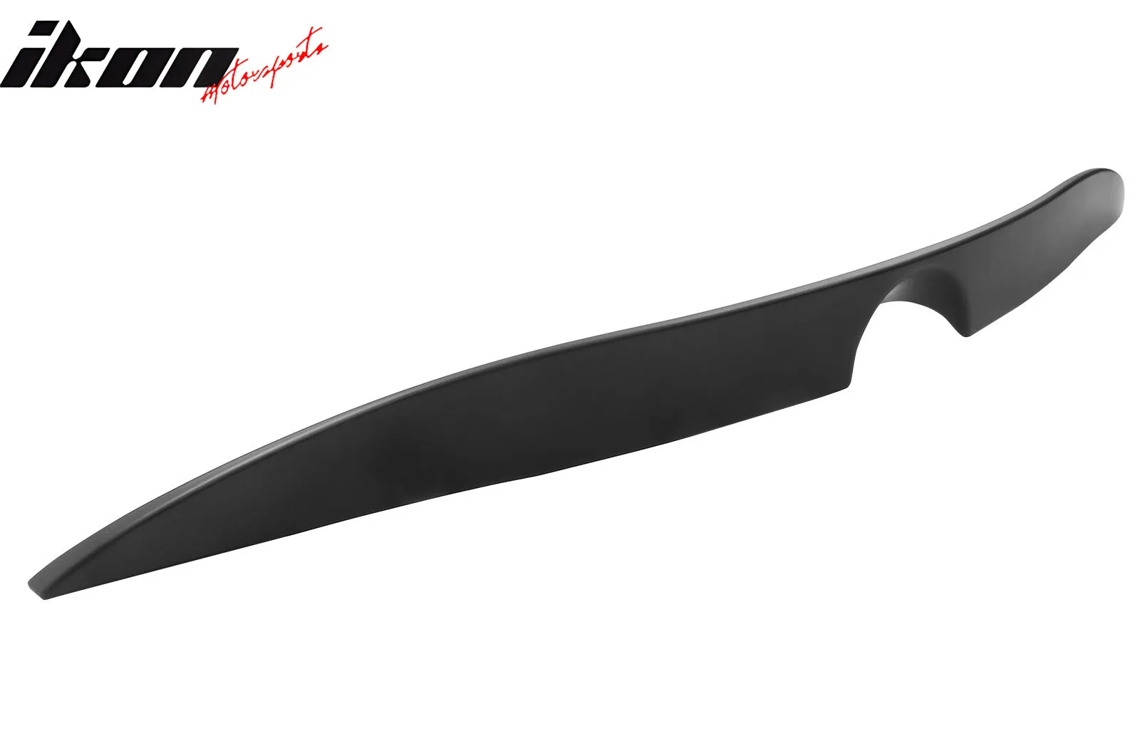 2016-2018 Toyota Rav4 IKON Matte Black Rear Trunk Spoiler Lip ABS