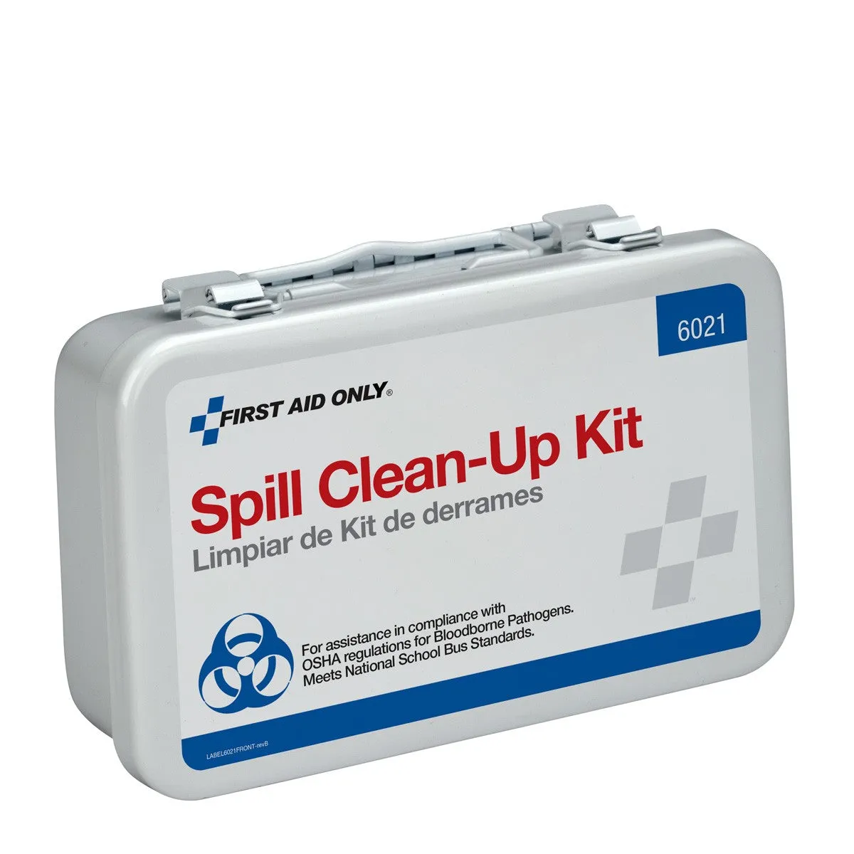 21 Piece Blood Borne Pathogen Spill Clean-Up Kit In Weatherproof Steel Case- W-6021-S