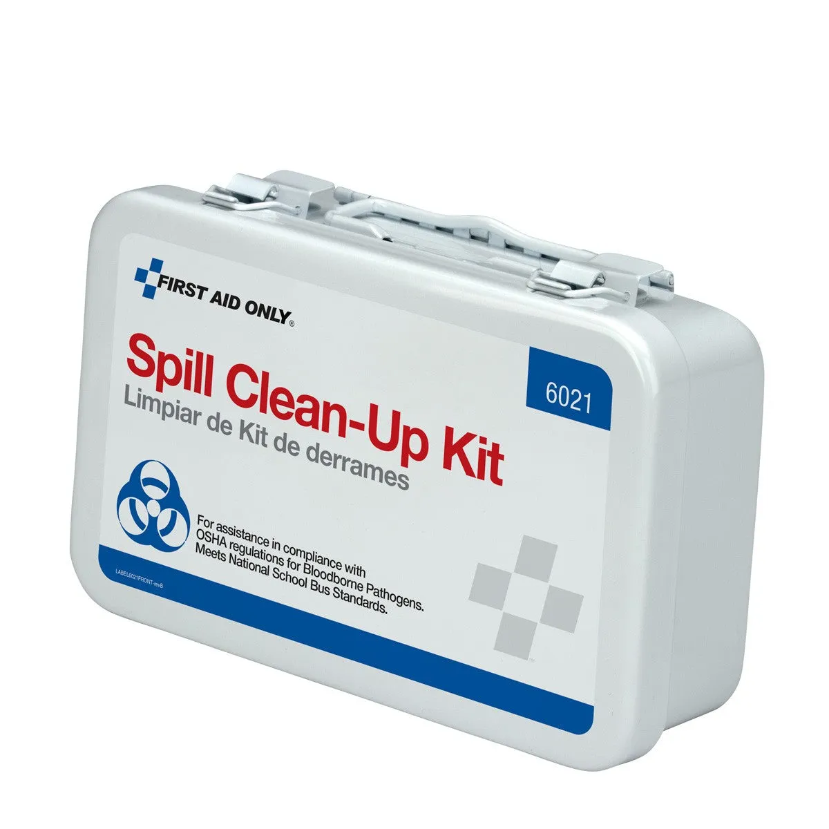 21 Piece Blood Borne Pathogen Spill Clean-Up Kit In Weatherproof Steel Case- W-6021-S