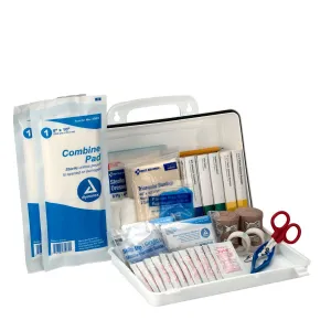 25 Person Loggers First Aid Kit, Plastic Case - W-