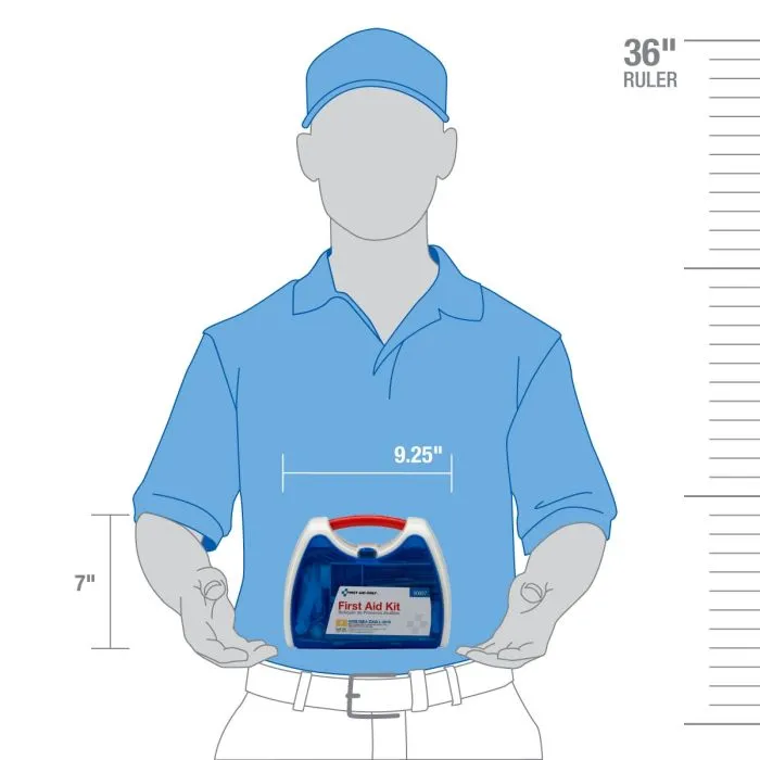 25 Person Ready Care First Aid Kit, ANSI Compliant - W-90697