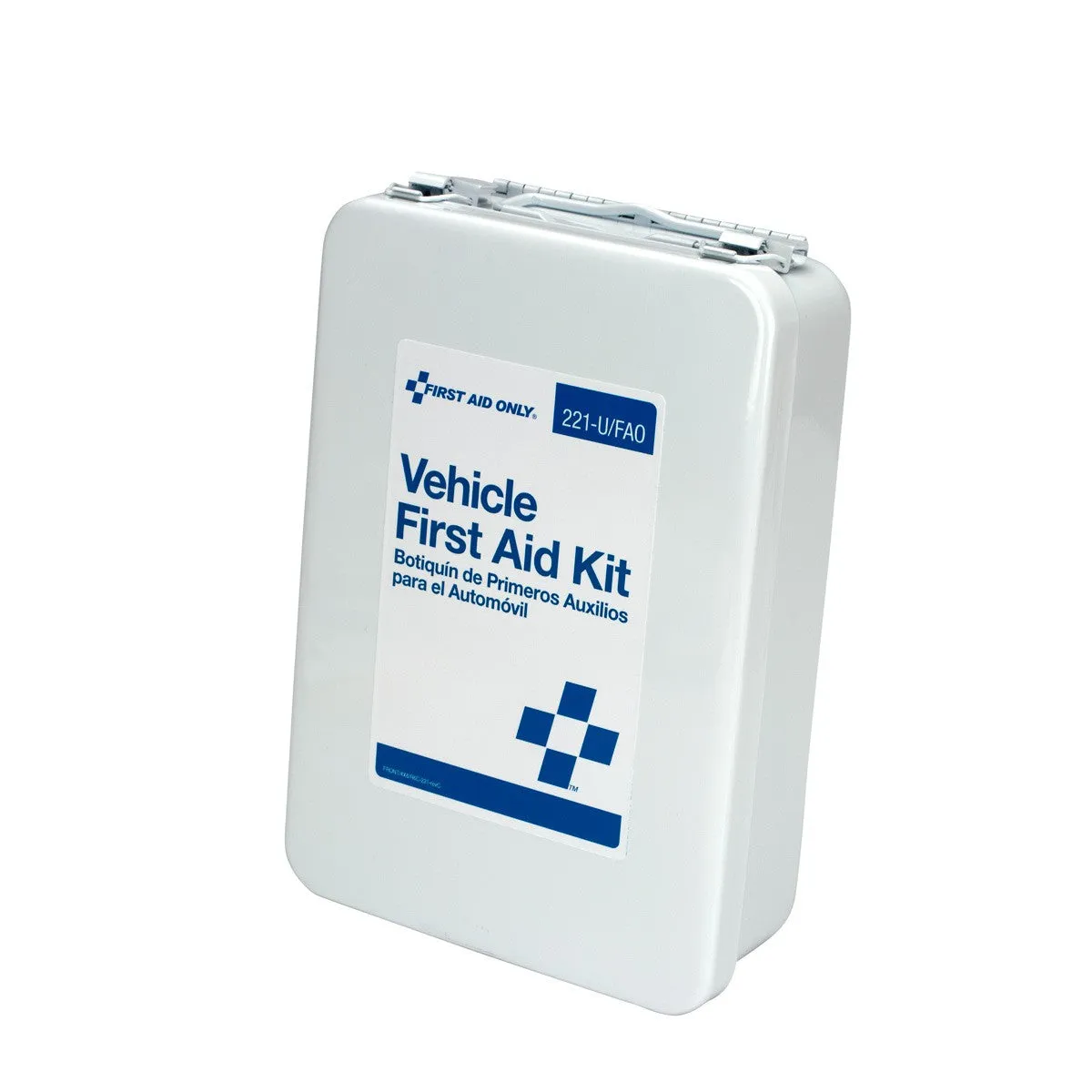 25 Person Vehicle First Aid Kit, Metal Case - W-221-U/FAO