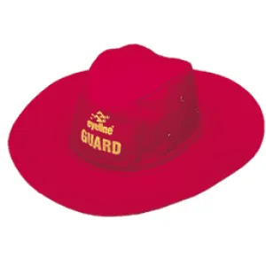 4509702    ~ EYELINE LIFEGUARD HAT RED