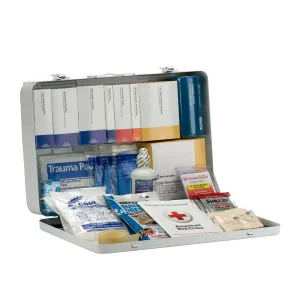 50 Person Contractor ANSI B  First Aid Kit, Metal Case, Type III - W-90671