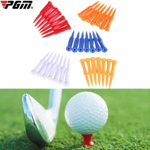 60 PCS PGM QT012 Golf Ribbon Needle Golf Plastic Ball TEE, Random Color Delivery, Specification: 43mm