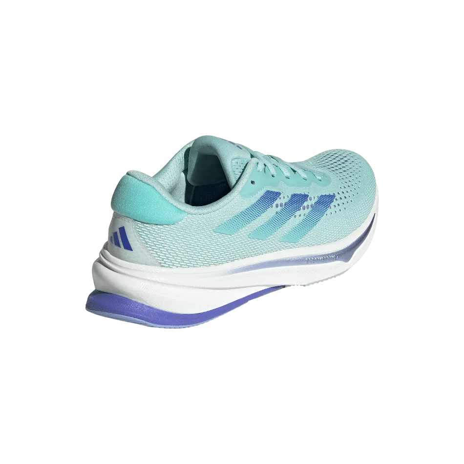 Adidas Supernova Rise Women's Running Shoes in Semi Flash Aqua/Cobalt Blue/Blue Spark Met AW24