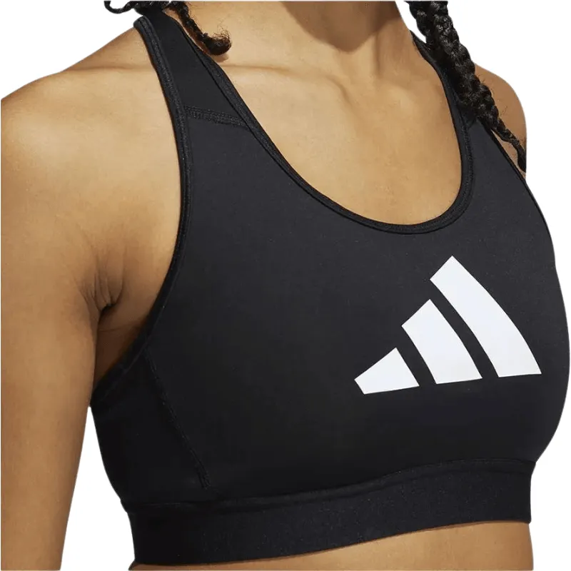 Adidas Womens Dont Rest Black Sport Bra