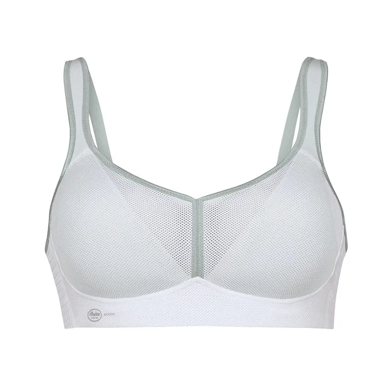 Air Control Padded Cup Sports Bra Non-Wired White - Anita Active