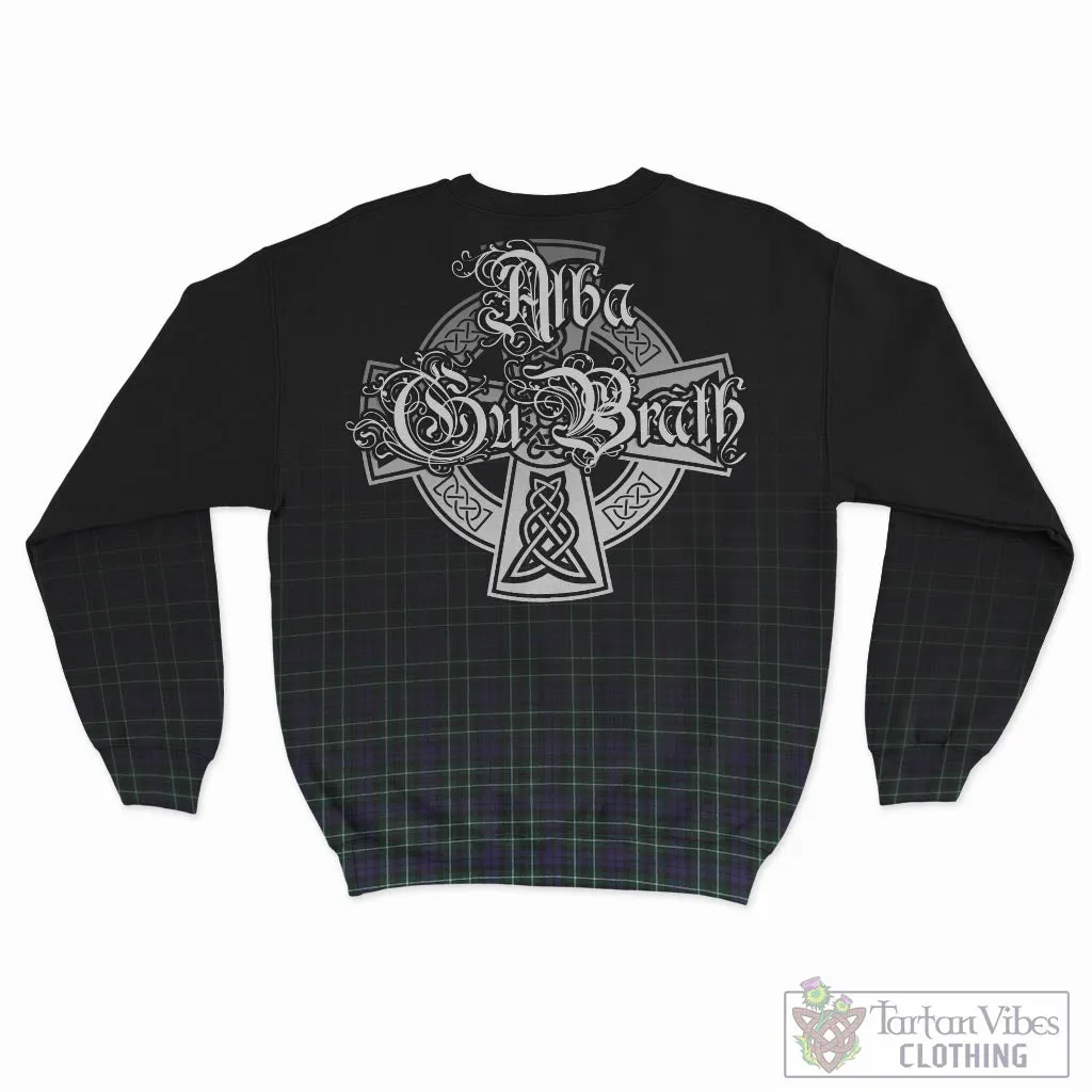 Allardice Tartan Sweatshirt Featuring Alba Gu Brath Family Crest Celtic Inspired