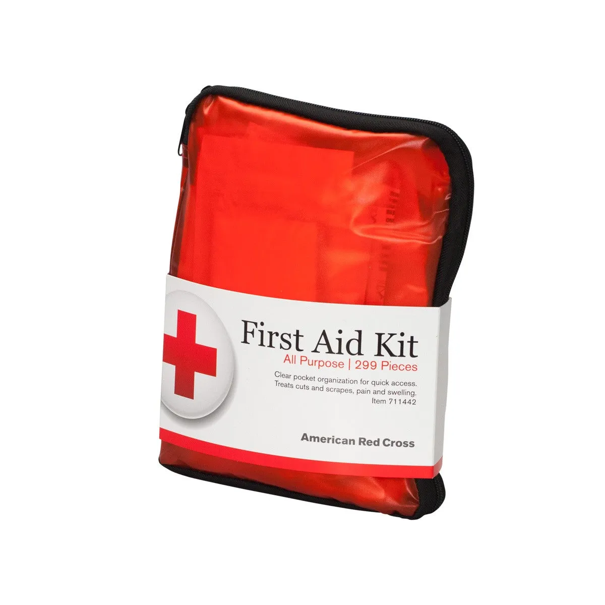 American Red Cross Deluxe All Purpose First Aid Kit, 299 Pieces - W-711442