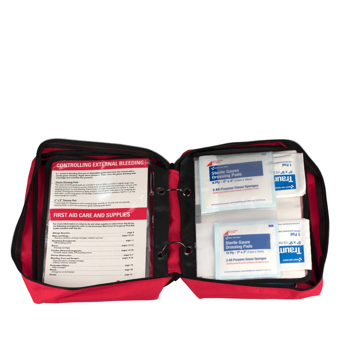 American Red Cross Deluxe Family First Aid Kit - W-9162-RC