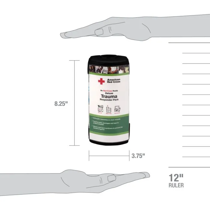 American Red Cross Deluxe Trauma Responder Pack - W-RC-645