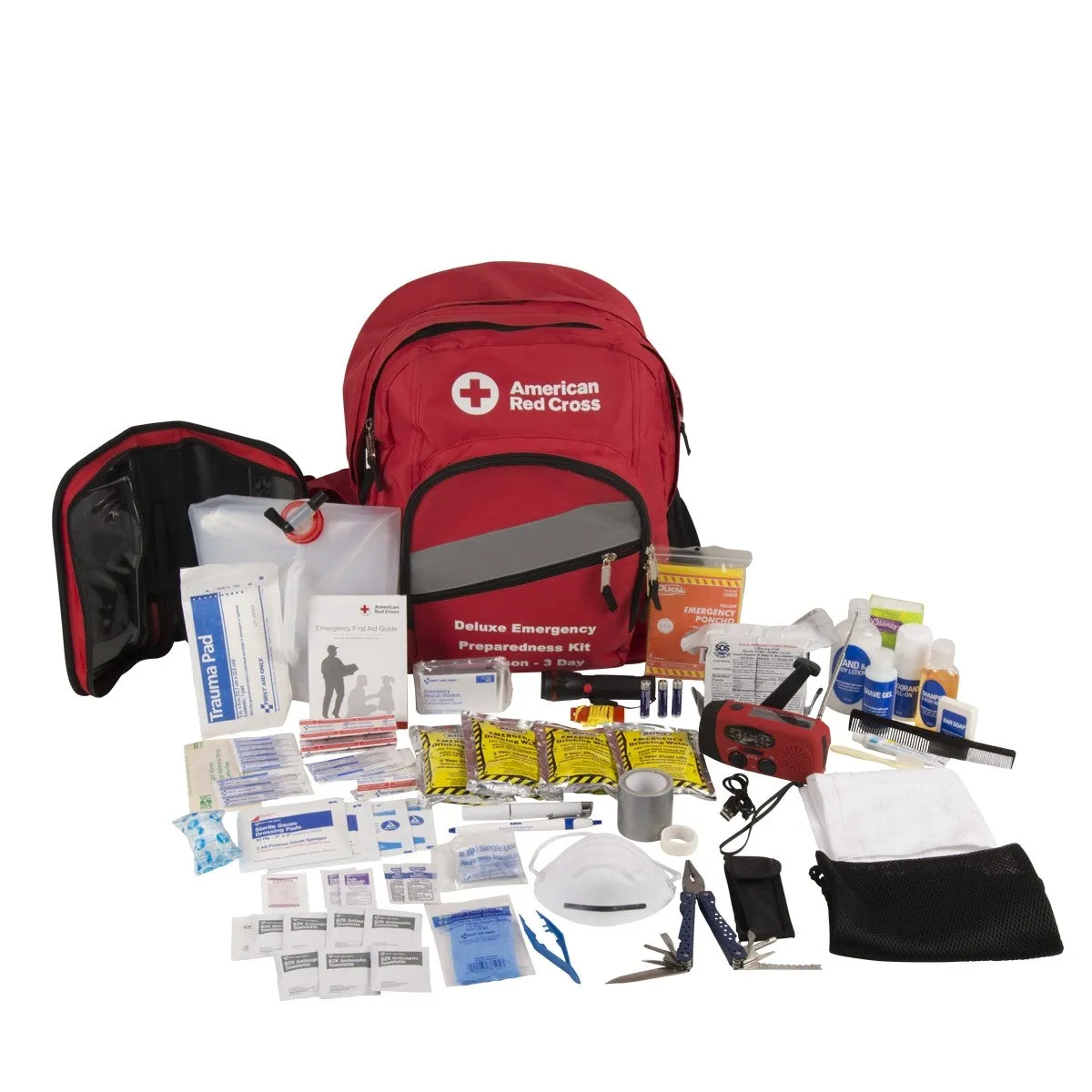 American Red Cross Emergency Preparedness Deluxe 3-Day Backpack - W-91052