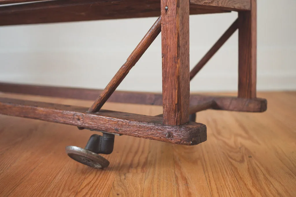 Antique Bread Rack Shelf