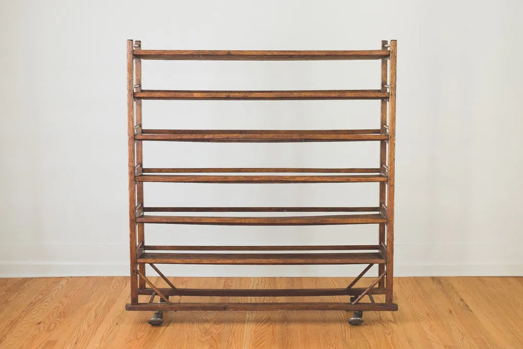 Antique Bread Rack Shelf