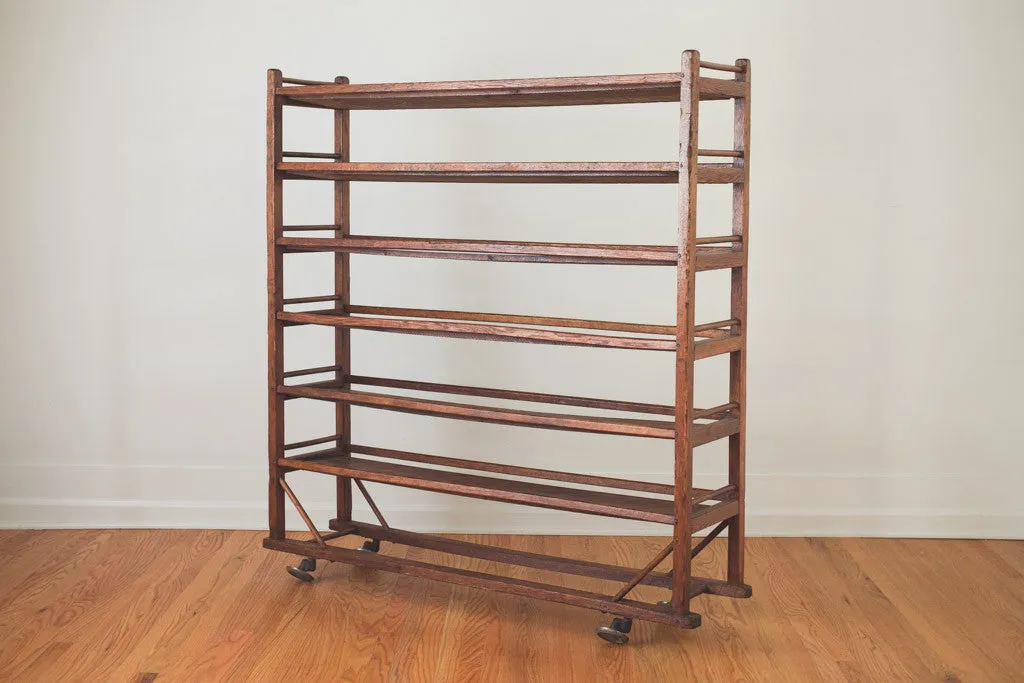 Antique Bread Rack Shelf