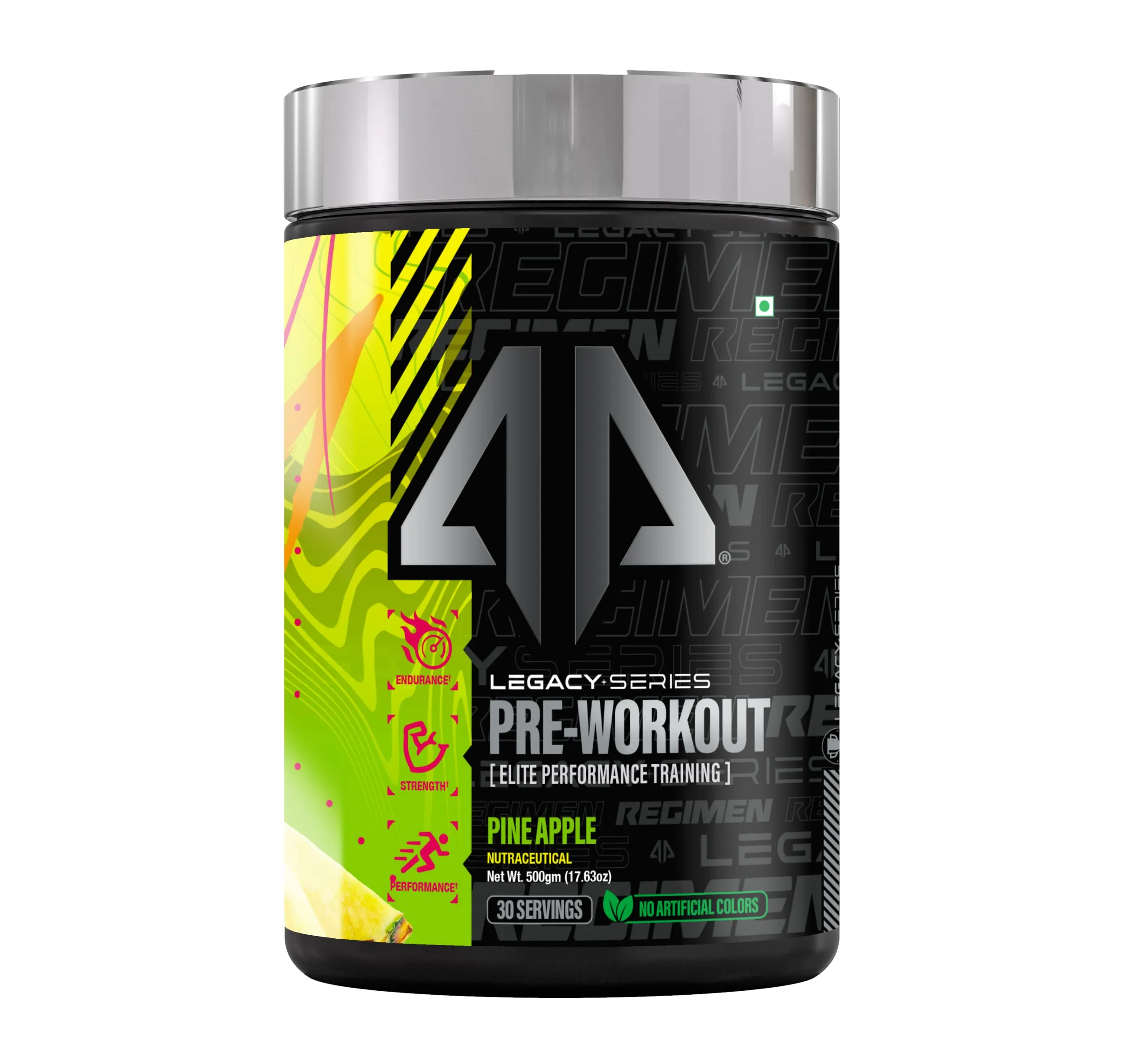 AP SPORTS REGIMEN Legacy Series Pre-Workout Pineapple Flavor -500gm