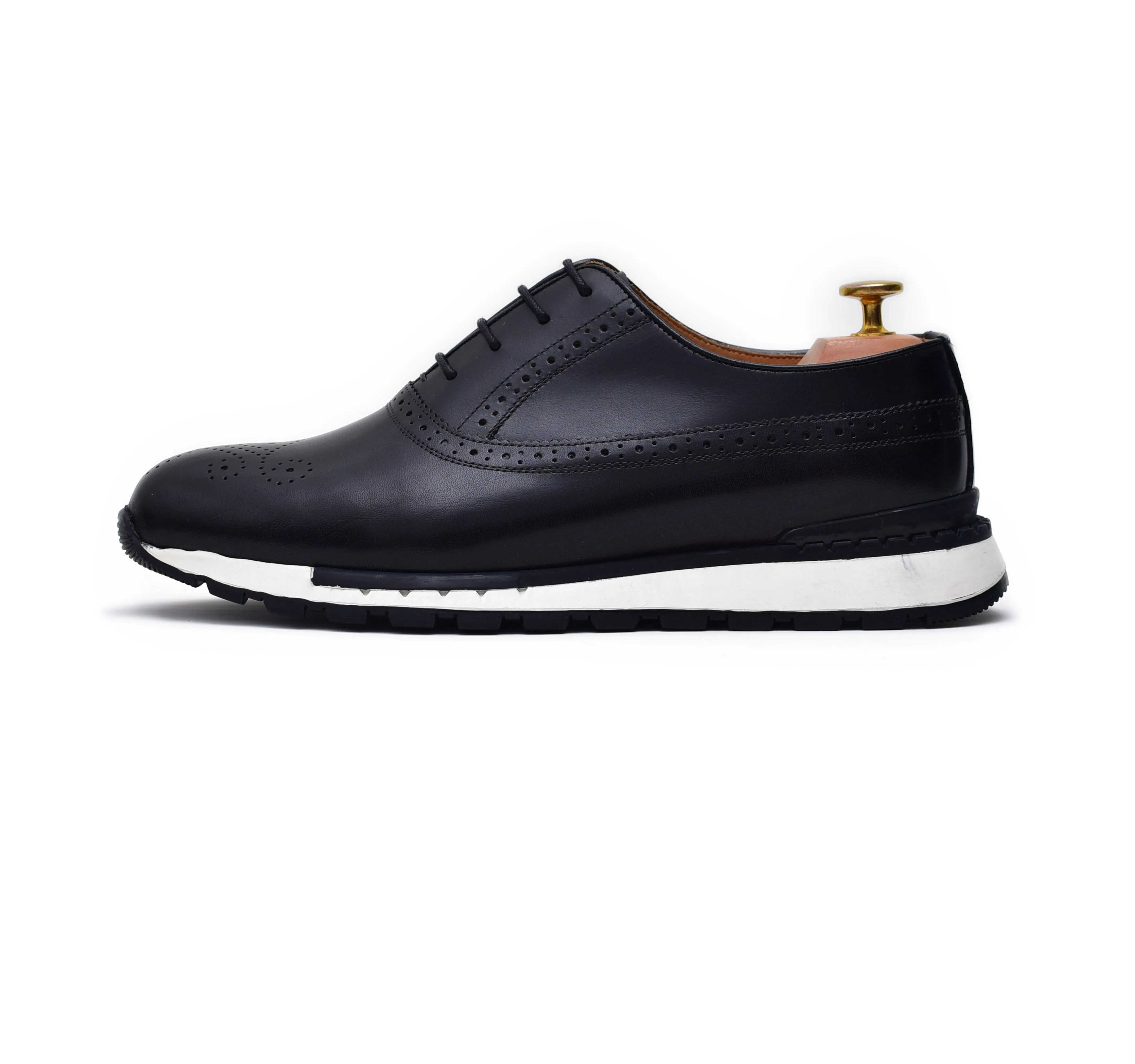 Archie II - Black Oxford Dress Sneakers