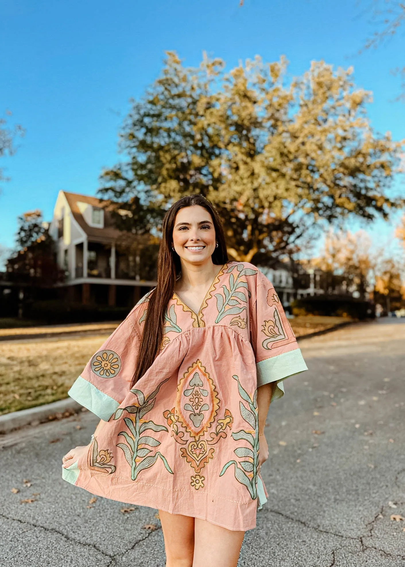 Arizona Embroidered Dress