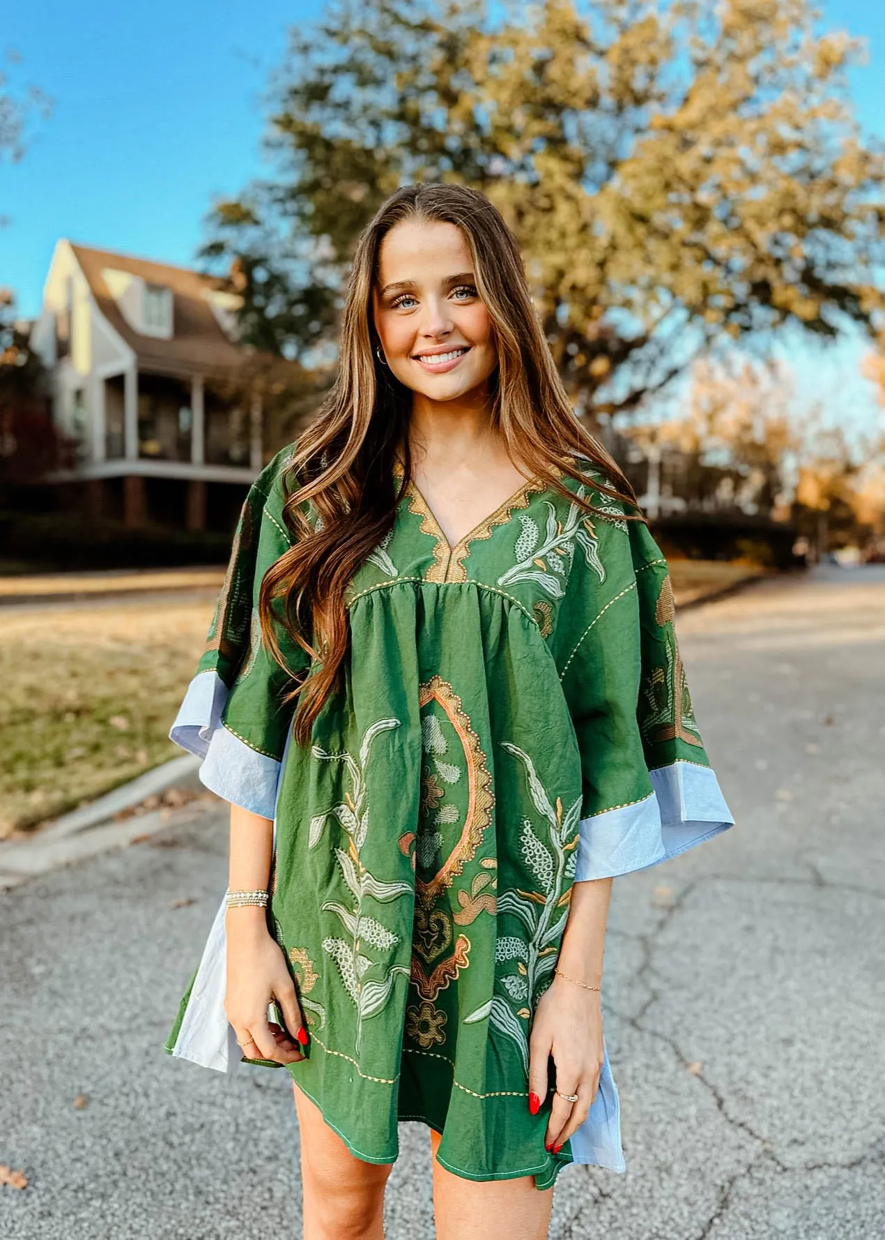 Arizona Embroidered Dress