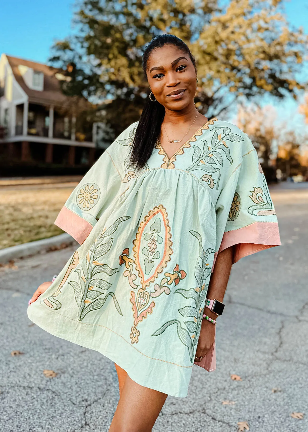 Arizona Embroidered Dress