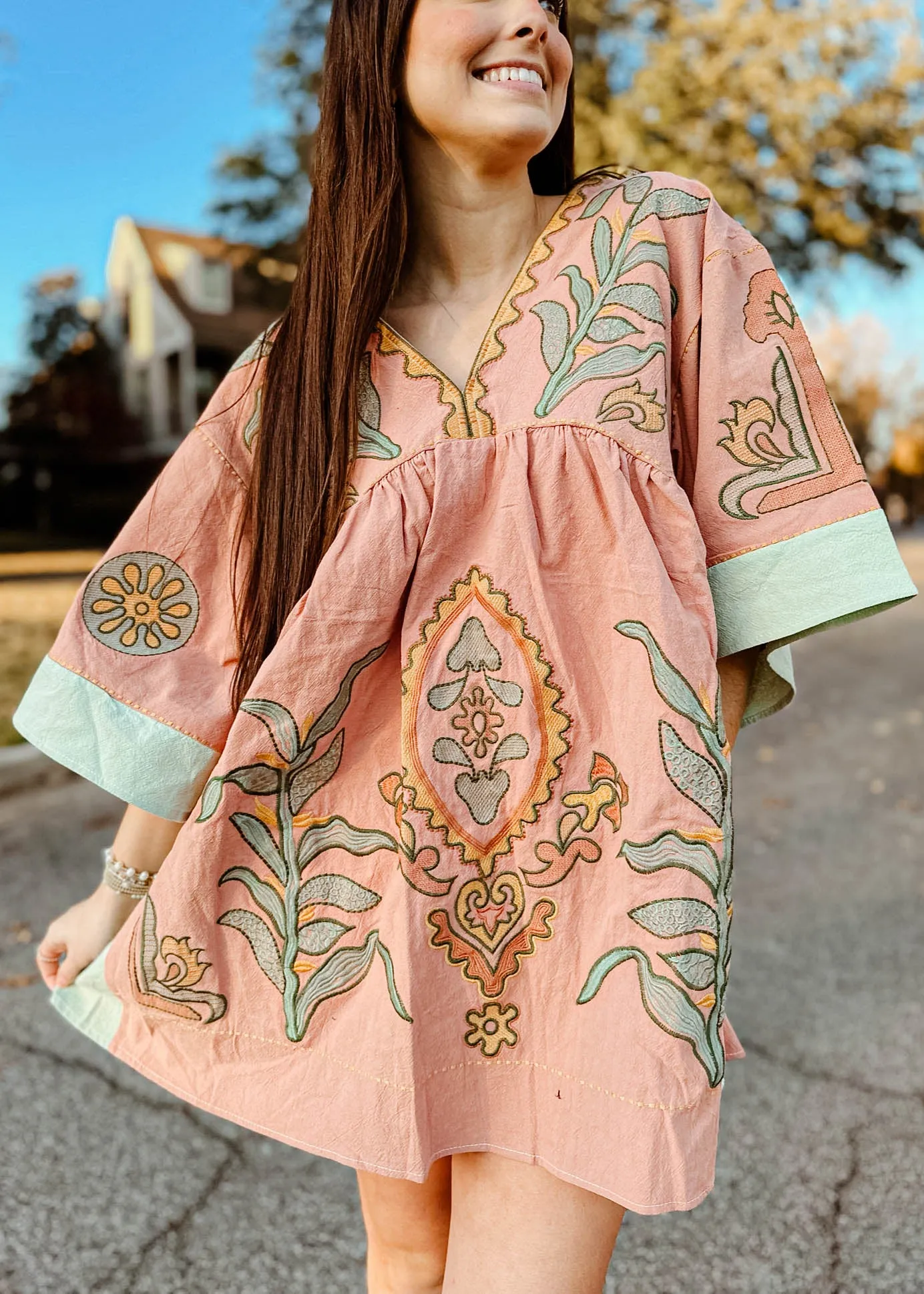 Arizona Embroidered Dress