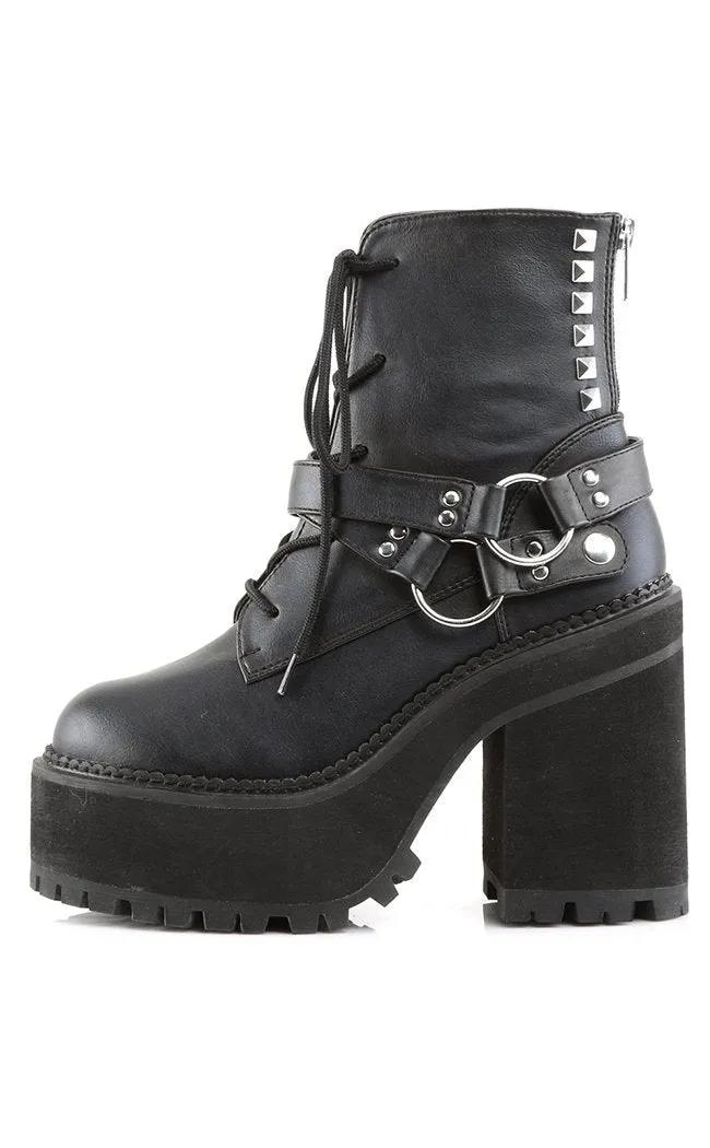 ASSAULT-101 Black Combat Boots (Au Stock)