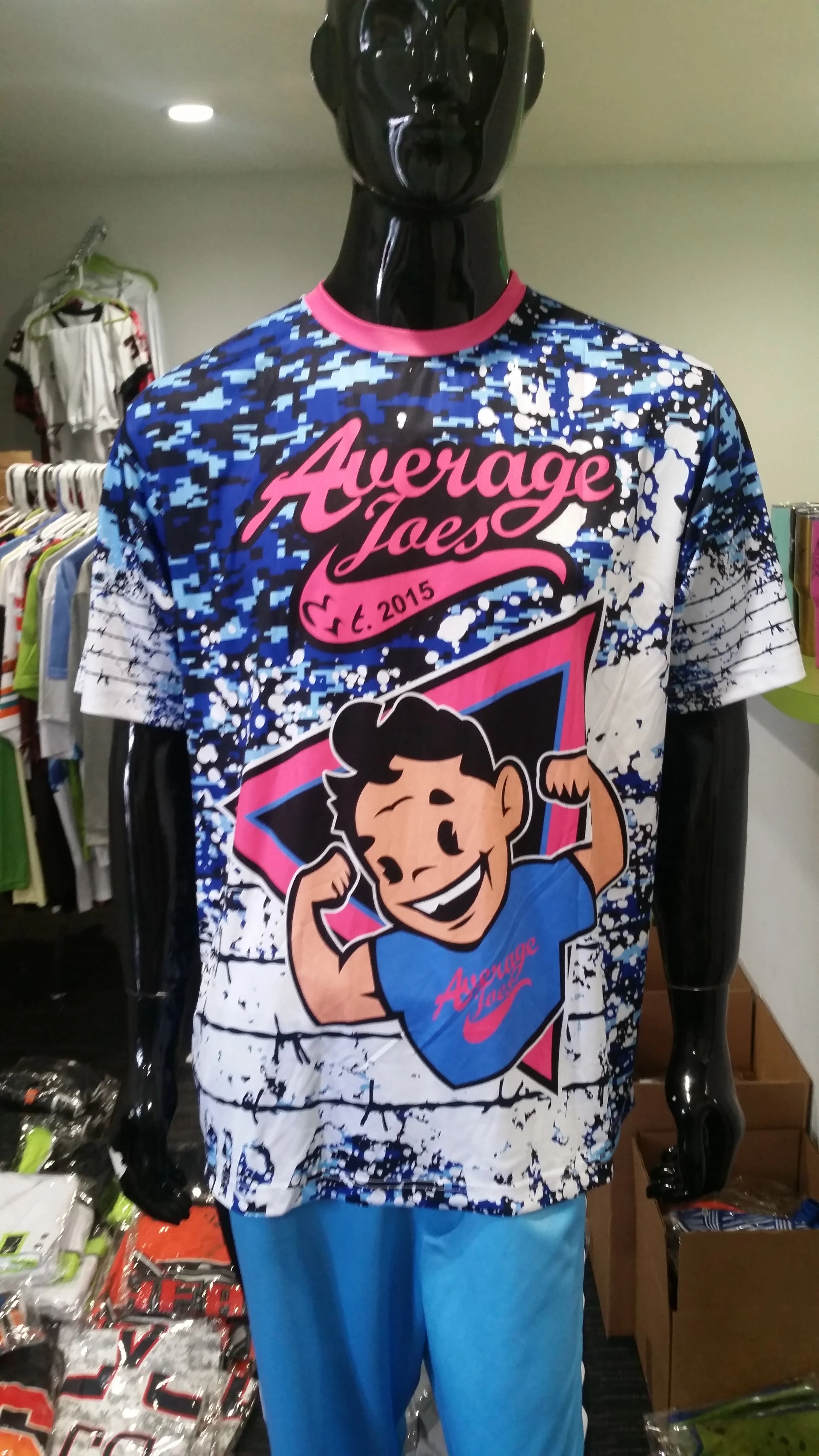 Average Joes, Camo and Wire - Custom Full-Dye Jersey