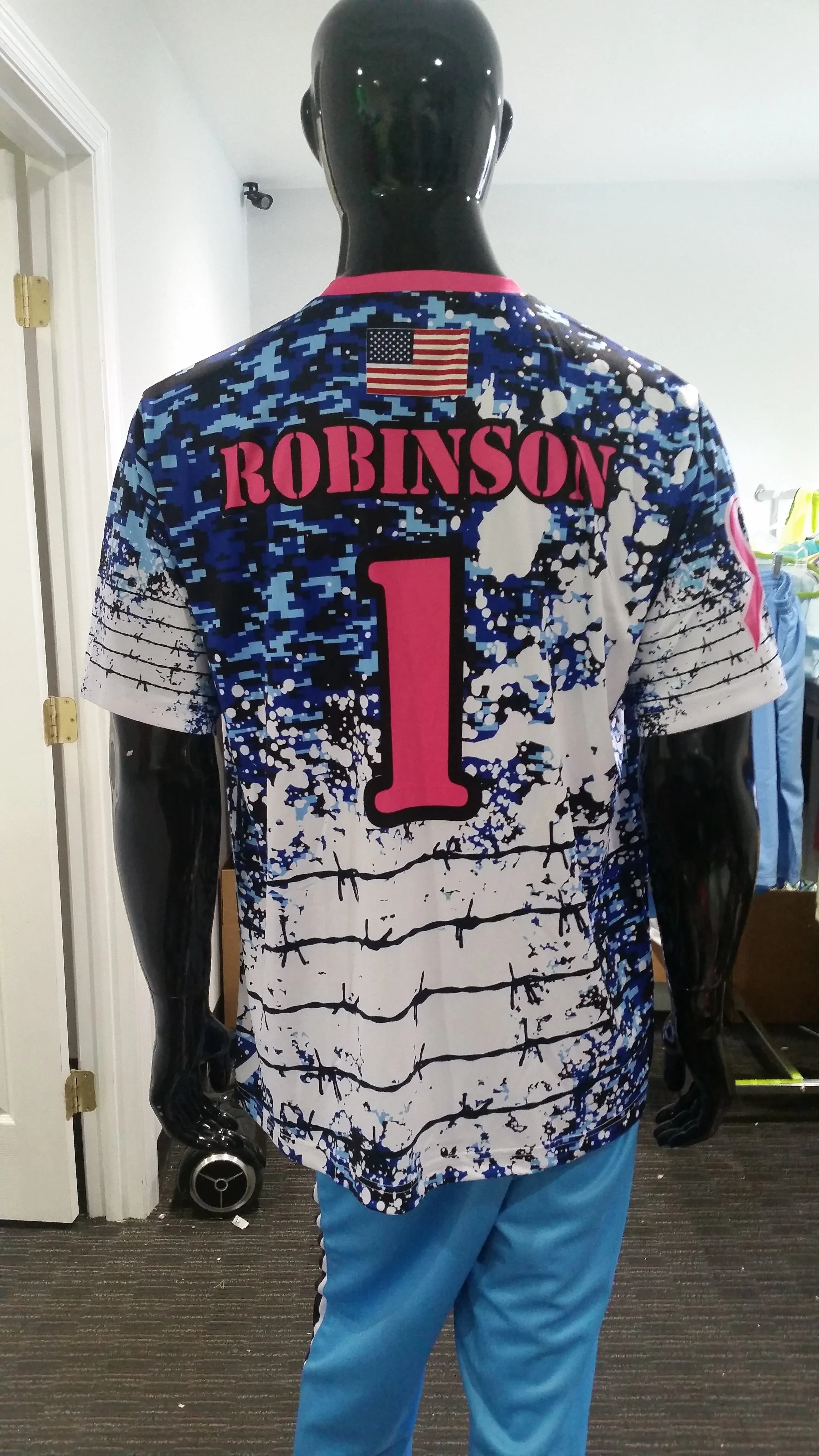 Average Joes, Camo and Wire - Custom Full-Dye Jersey