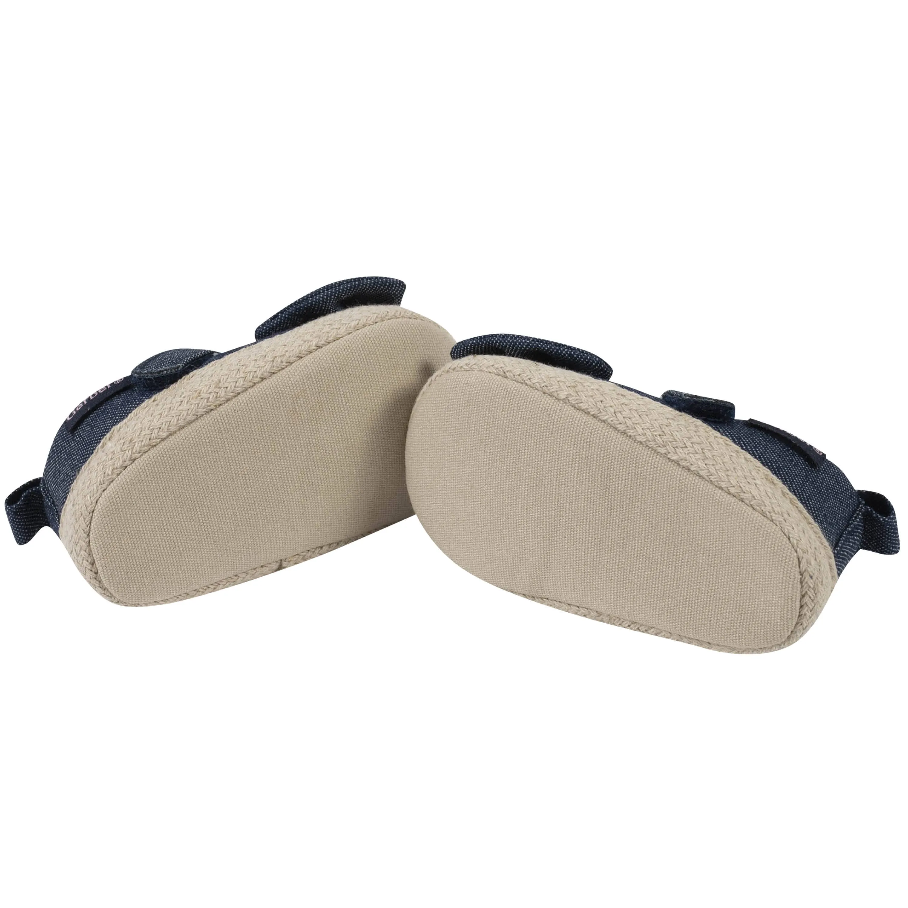 Baby Girls Navy Chambray Shoes