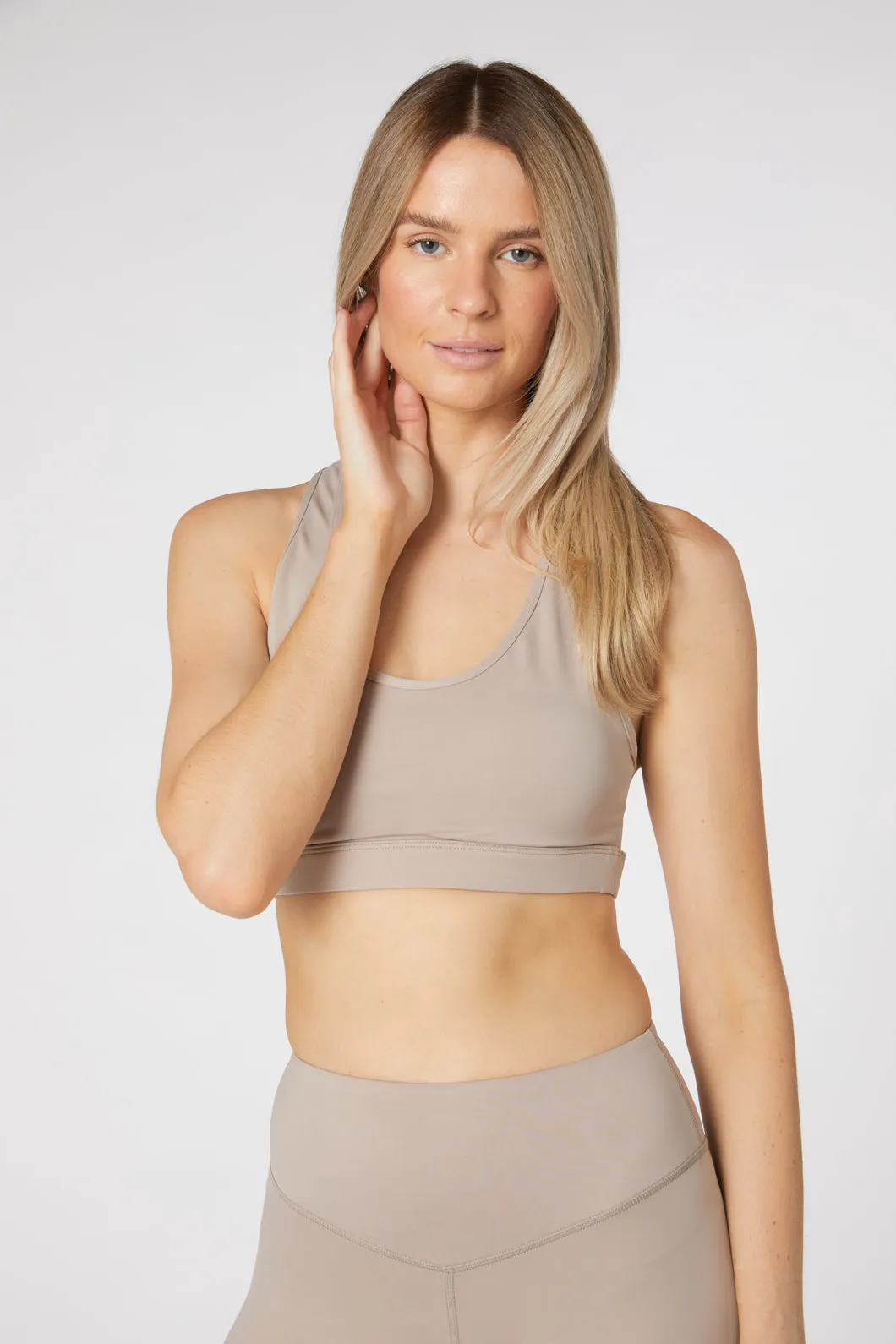 Basics Racer Back Crop