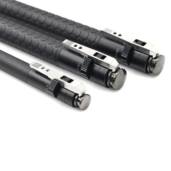 Baton | Safe Hiking Heavy Metal Stick Rod | Automatic Retractable Hiking Stick - Enhanced Self-Defense Rod