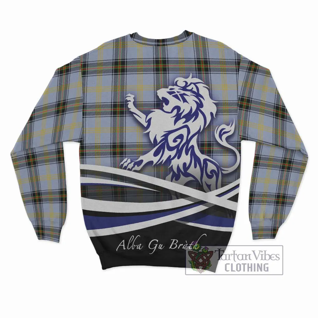 Bell of the Borders Tartan Sweatshirt with Alba Gu Brath Regal Lion Emblem