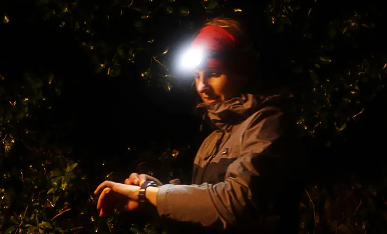 Best Ultralight Headlamp: NITECORE NU25 UL (400 Lumens) Running Head Torch