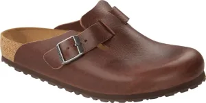 Birkenstock Mens Boston Leather Slip-On Clog