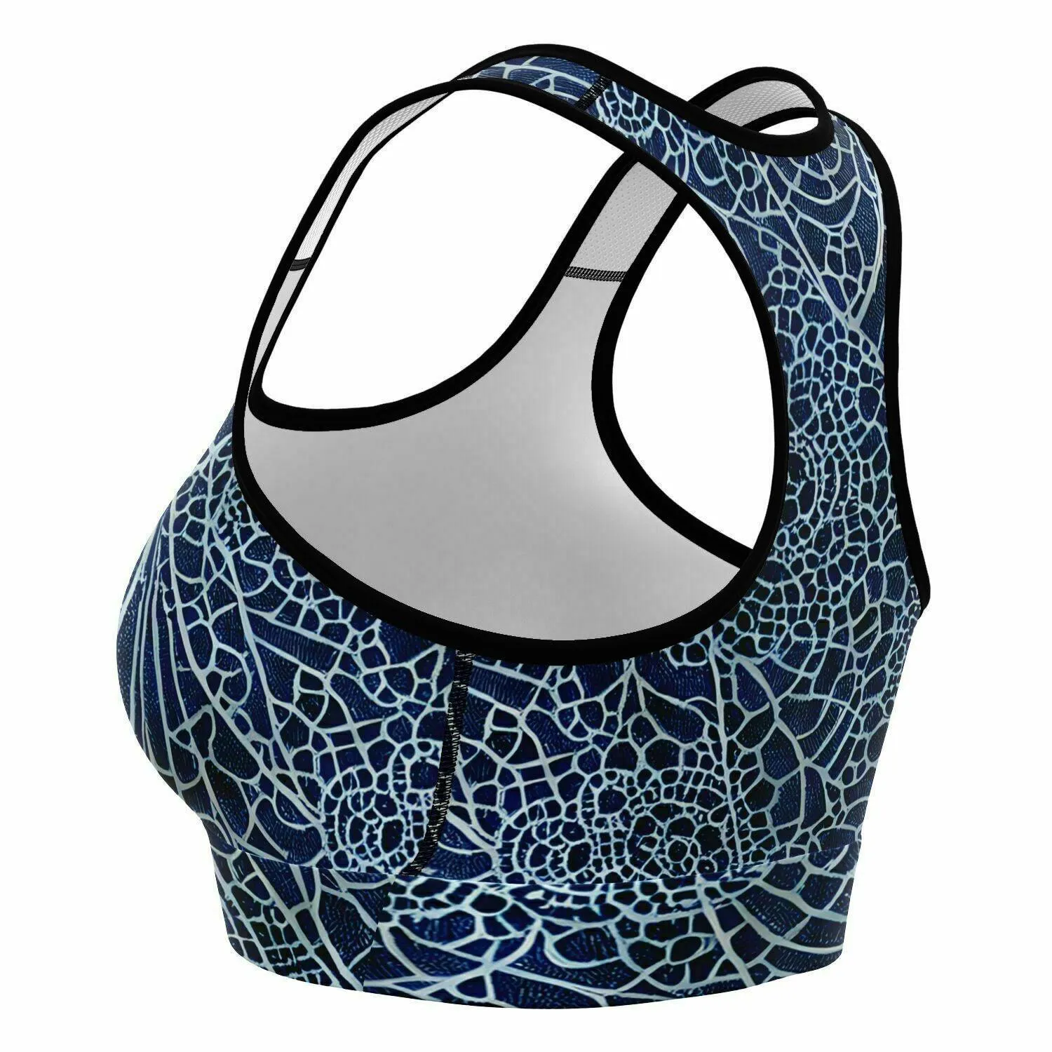 Blue Lace Sports Bra