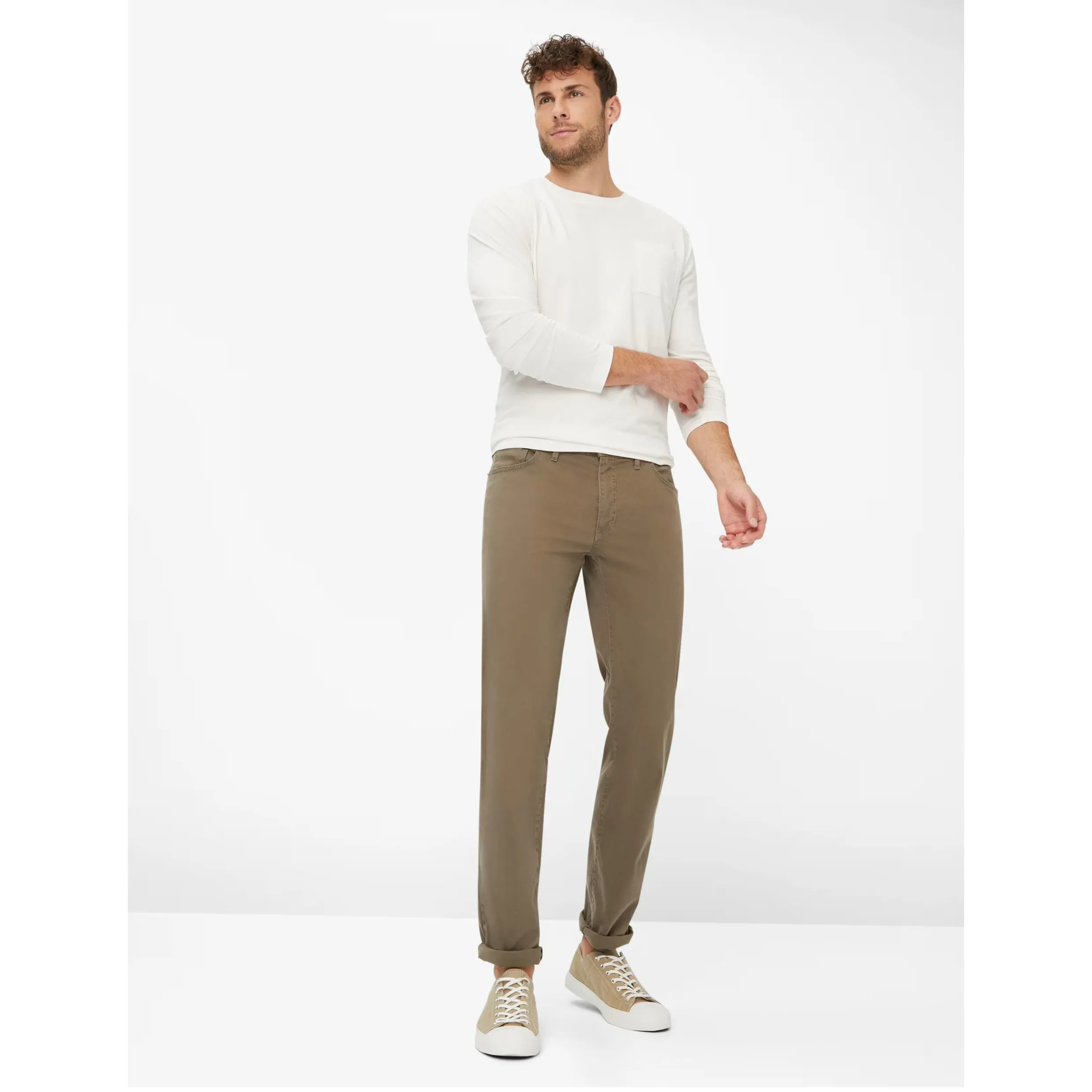 Brax Five-pocket Pants Marathon quality Cadiz 81-3507 Khaki