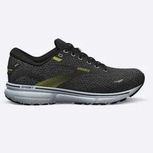 Brooks Men's Ghost 15 - Black/Ballad Blue/Sulphur