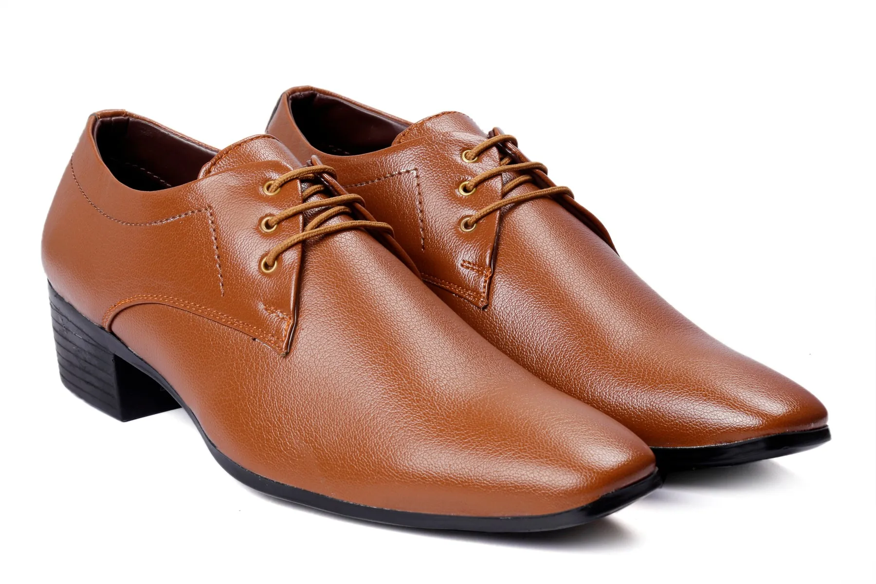 Bxxy Height Increasing Formal Wear Lace Up Shoes For Men