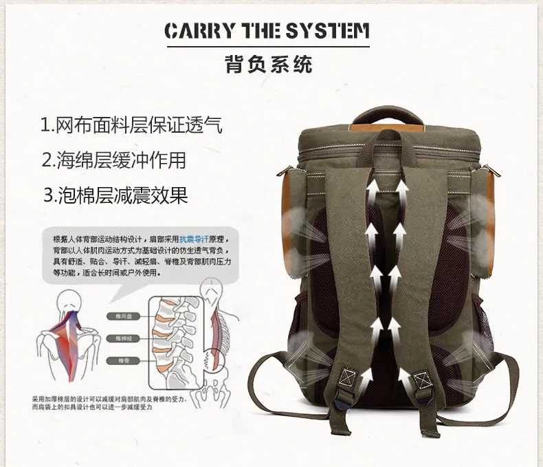 Casual Comfortable Backpacks Outdoor Sports Equipment Climbing Hiking Bags