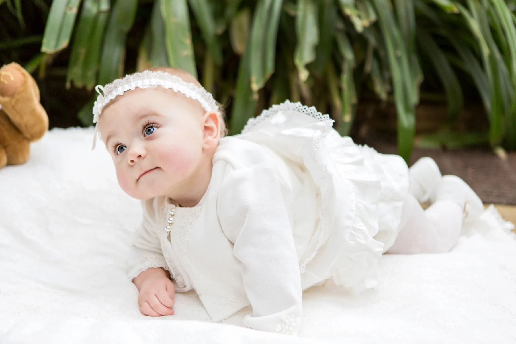 Christening Dress and Cardigan Set 'Angel'