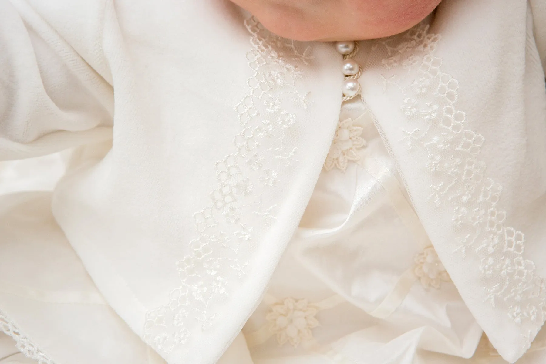 Christening Dress and Cardigan Set 'Angel'