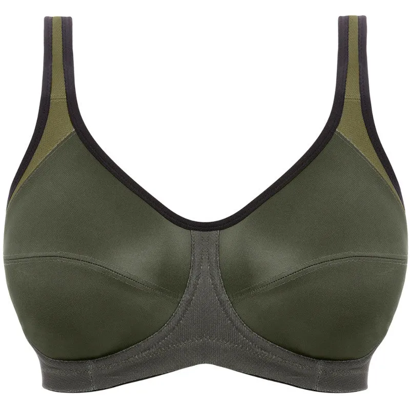 Core Sports Bra Underwired Khaki Green - Freya Active