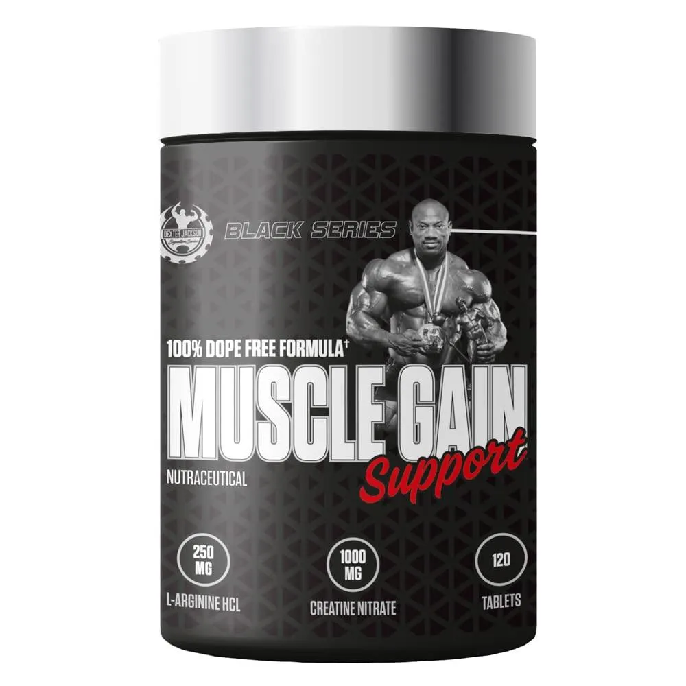 Dexter Jackson Black Series Muscle Gain Support