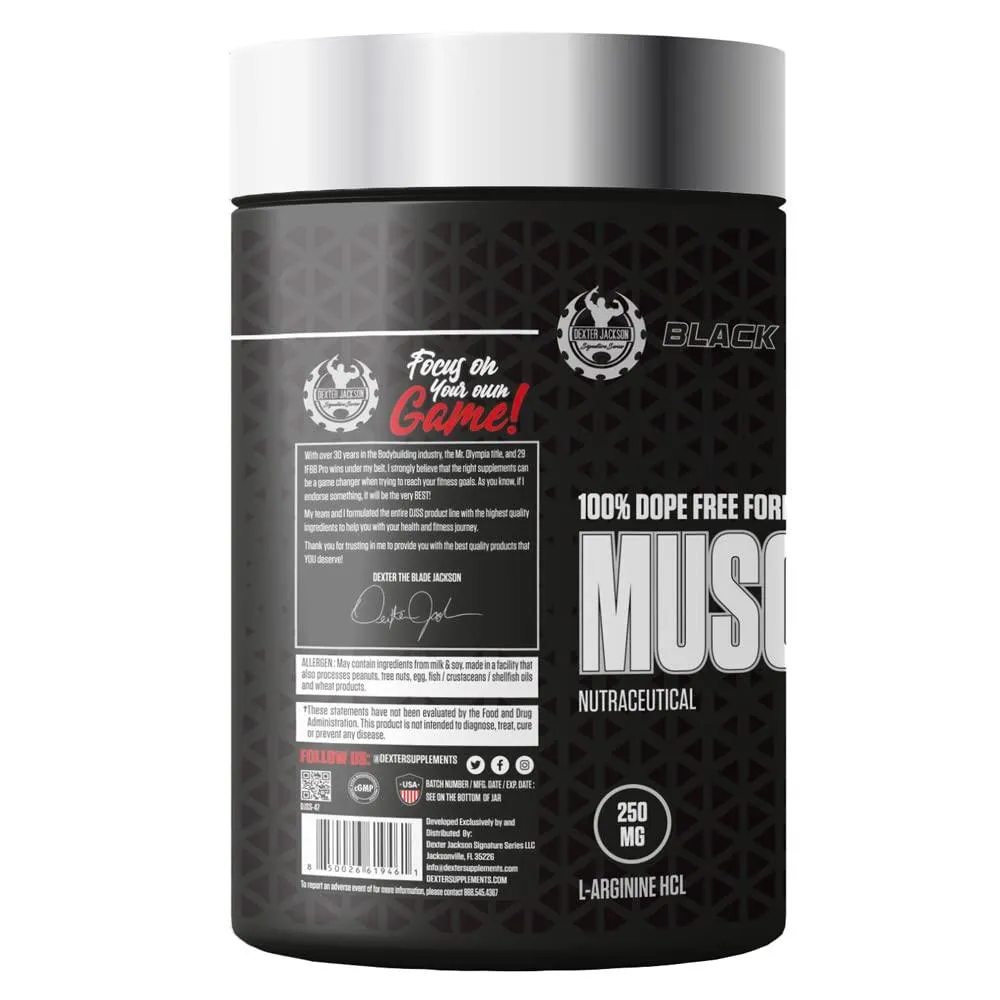 Dexter Jackson Black Series Muscle Gain Support