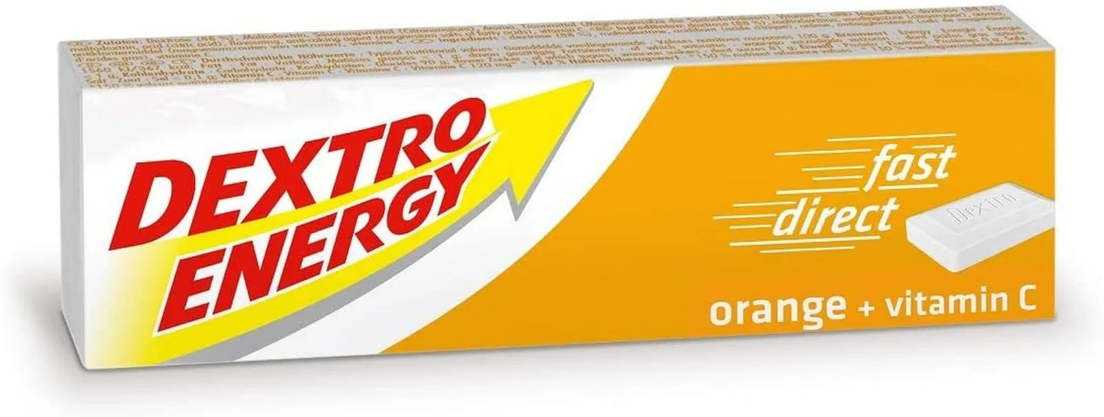 Dextro Energy Glucose Tablets Orange 14 x 47g x 12 Packs Sports Energy