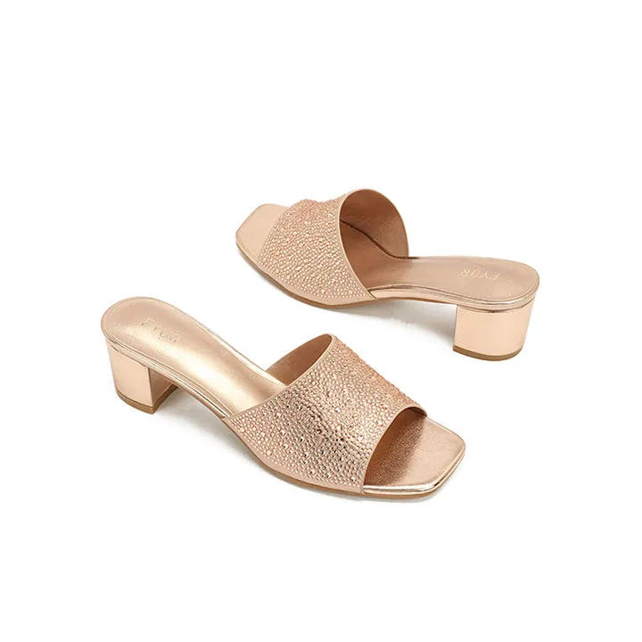 Embellished Square Toe Sandal HL 163