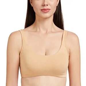 Enamor SB06 Low Impact Bra - Non-Padded, Wirefree & High Coverage Skin